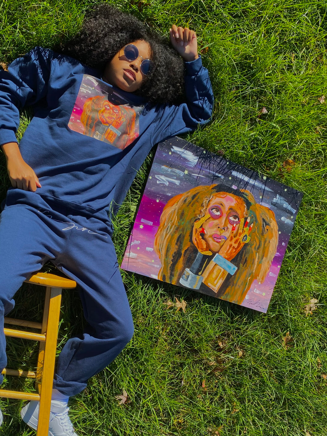 Erykah Badu Sweatsuit